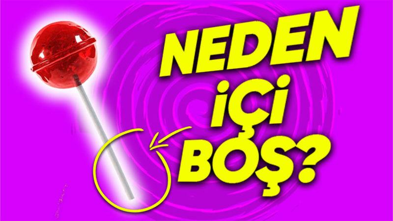 Lolipop Çubuklarının İçi Neden Genelde Boş Oluyor? Aslında Çok Hayati Bir Sebebi Var!