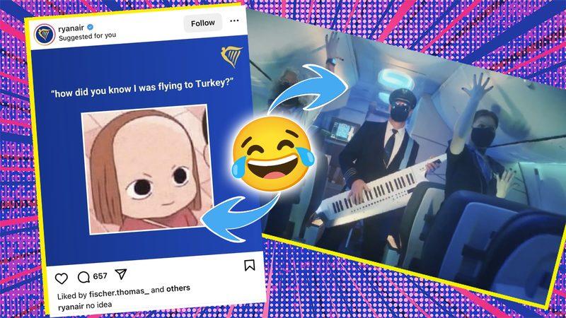 Hava Yolu Firmalarının, Yaratıcılık ve Mizah Konusunda da Zirvelere Oynadığını Gösteren Komik Reklamları