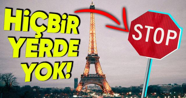 Paris Sokaklarında Neden Hiç "Dur" Levhasının Olmadığını Öğrenince "Keşke Bizde de Böyle Olsa!" Diyebilirsiniz