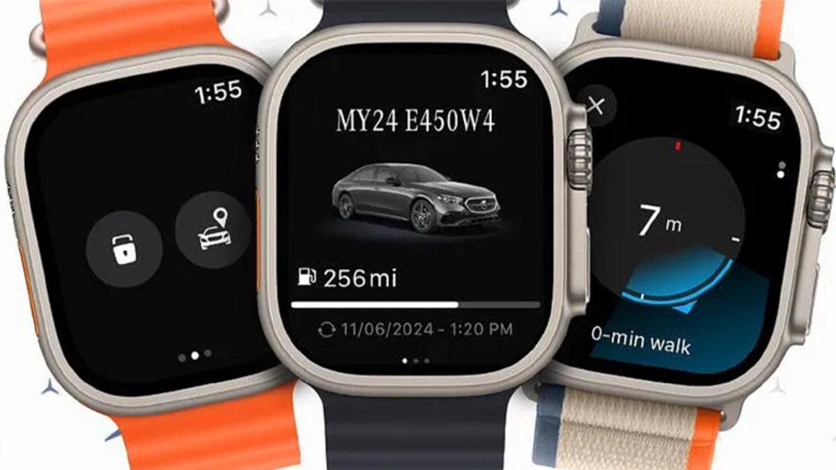 Mercedes-Benz’in Apple Watch Uygulaması Yayımlandı: İşte Özellikleri