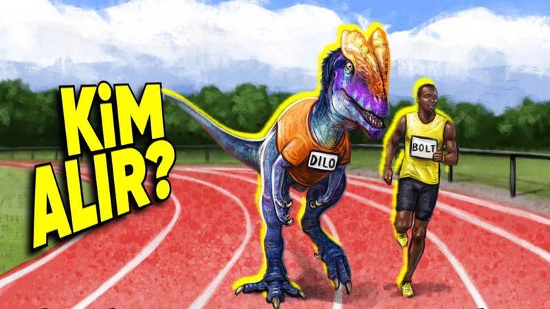 Cevabı Bulmuşlar: Usain Bolt ve 400 Kiloluk Bir Dinozor Yarışsa Sizce Kazanan Kim Olurdu?