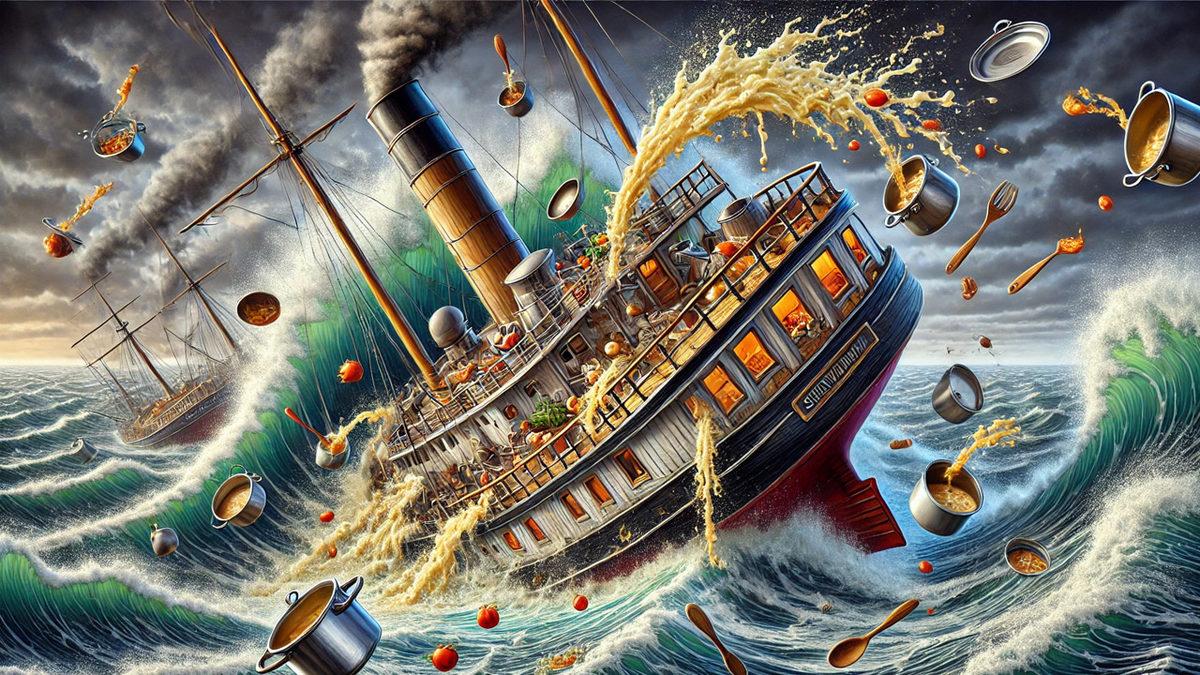 Denizin Ortasında Beşik Gibi Sallanan Dev Gemilerde Yemek Pişirmek İçin Kullanılan İlginç Yöntem