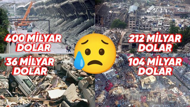 Listede Türkiye’den 2 Deprem de Var! Dünyanın En Maliyetli Depremleri Hangileri?