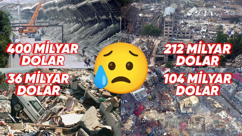 Listede Türkiye’den 2 Deprem de Var! Dünyanın En Maliyetli Depremleri Hangileri?