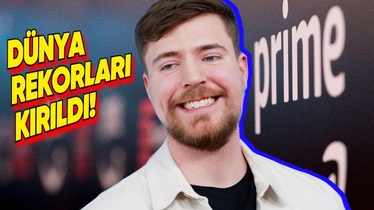 MrBeast’in Prime Video’da Yayımlanacak 5 Milyon Dolar Ödüllü Yarışmasında 28’den Fazla Dünya Rekoru Kırıldı