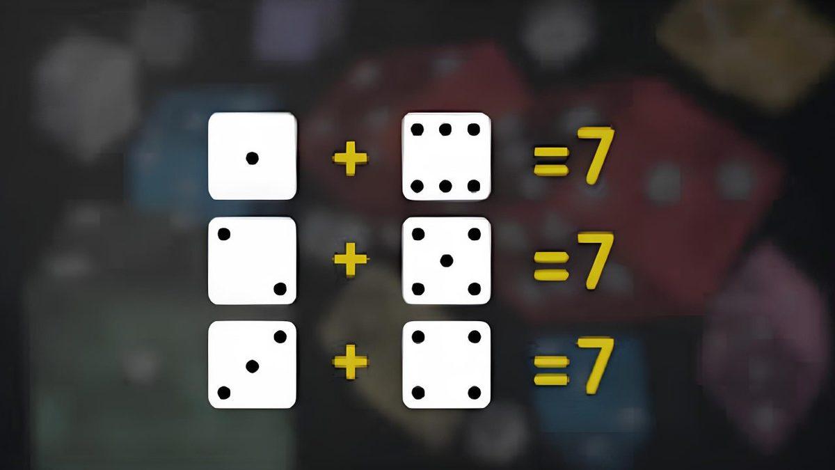 Zarların Zıt Yüzlerinin Toplamı Neden Mutlaka 7 Eder? (Hayır, Tesadüf Değil!)