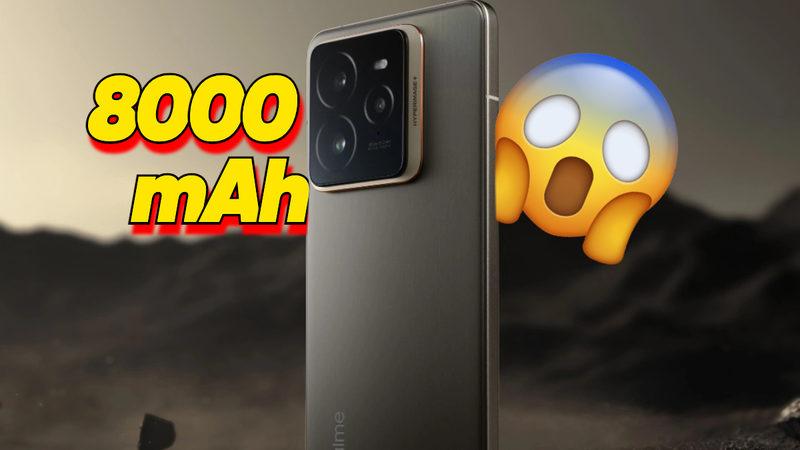 realme GT8 Pro’da 8000 mAh’lik Âdeta Akü Gibi Batarya Olacağı İddia Edildi