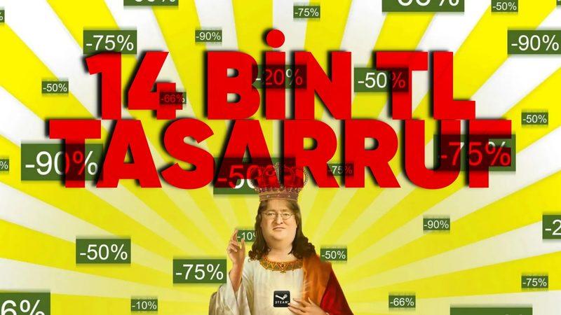 14 Bin TL Tasarruf Burada! Steam’de En Az %90 İndirime Giren 10 Oyun