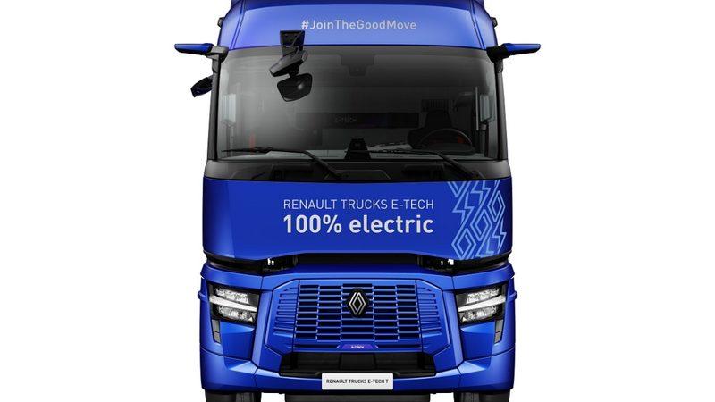 Renault, Tek Şarj ile 600 Kilometre Gidebilen Elektrikli TIR’ını Duyurdu