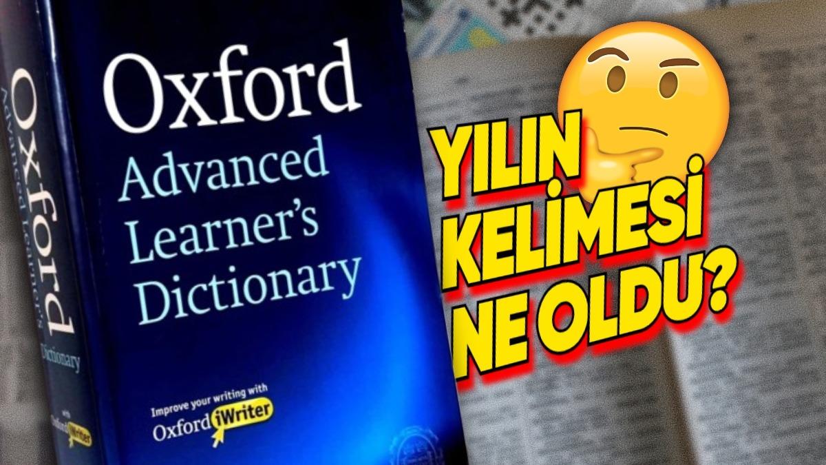 Oxford 2024 Yılının Kelimesini Açıkladı: İçinde Yaşadığımız Karanlık Dönemi Temsil Ediyor!