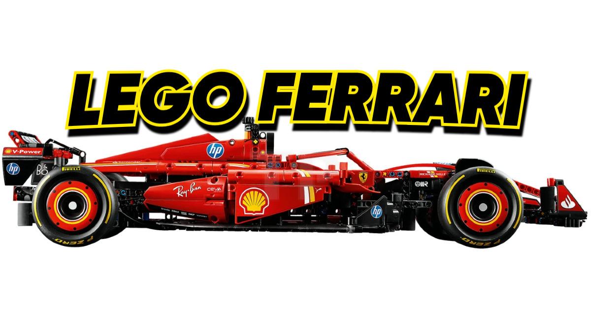 Ferrari SF-24 Formula 1 Aracını Kopyalan, Hayran Kalacağınız LEGO Seti: En İnce Detayına Kadar Aynı!