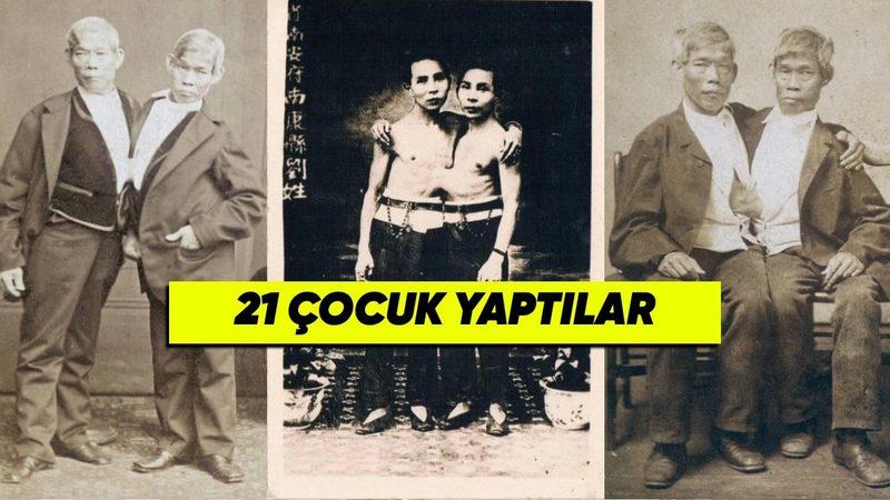 Birbirine Yapışık Olmalarına Rağmen 21 Çocuk Yapan Siyam İkizlerinin Hayret Verici Hikâyesi