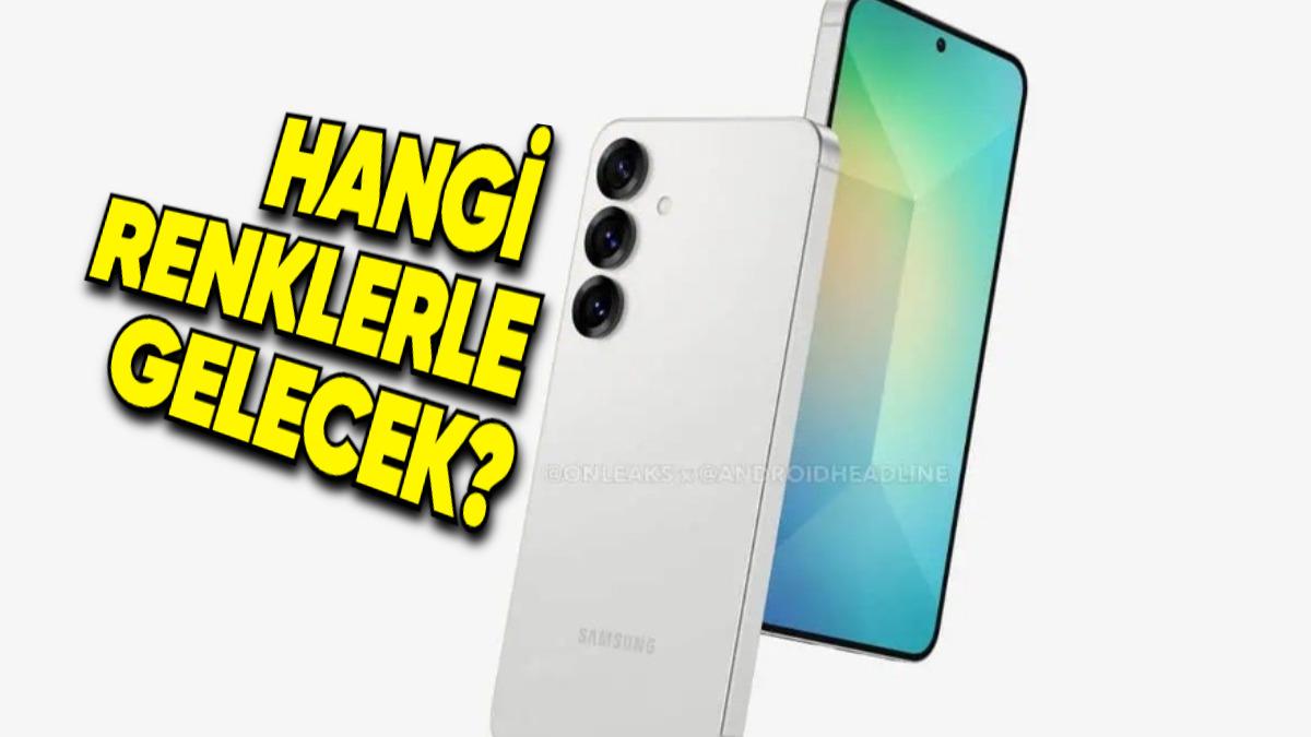 Samsung Galaxy S25 ve S25+’ın Renkleri Ortaya Çıktı!