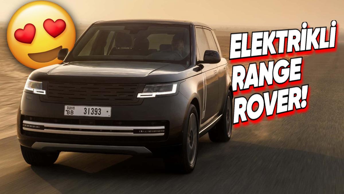 2025’te Yollarda Olacak İlk Elektrikli Range Rover’dan Yeni Fotoğraflar Paylaşıldı