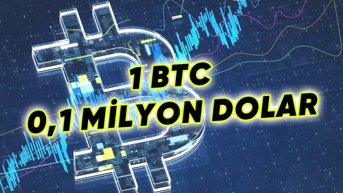 Yıllardır Söylenen Oldu: Bitcoin (BTC), 100 Bin Doları Geçti!