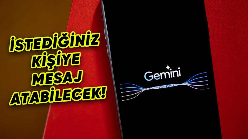 Google Gemini, Telefonlarda Arama, Mesajlar ve WhatsApp’a Geldi