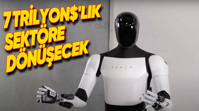 İnsansı Robotların Türkiye Ekonomisinden 7 Kat Daha Büyük Bir Sektöre Dönüşeceği Tahmin Ediliyor