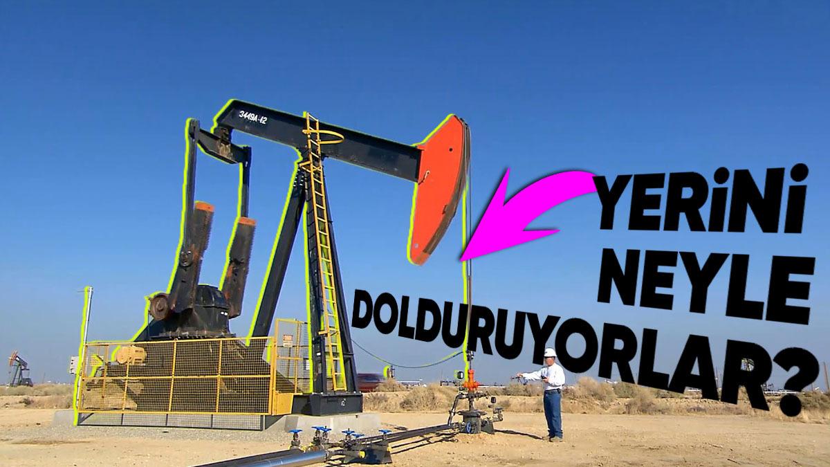 Yer Altından Petrol Çıkarılınca Kuyularda Kalan Boşluğu Ne Dolduruyor? Hayır, Toprak Değil