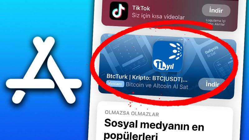 Apple, Türkiye’deki iPhone Kullanıcılarına Reklam Göstermeye Başladı