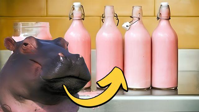 Mutlaka Bir Yerlerden Duymuşsunuzdur: Su Aygırlarının Sütü Gerçekten Pembe mi, Yoksa Bu Bir Şehir Efsanesi mi?
