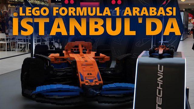 Gerçek Yarış Arabası Boyutundaki LEGO Technic McLaren Formula 1, Türkiye’ye Geldi