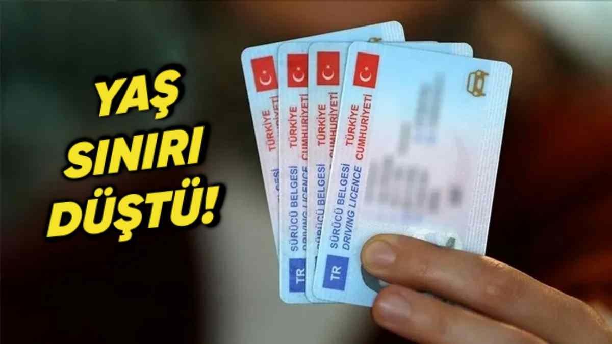 Ehliyette Yaş Sınırı Düşürüldü: Erken Yaşta Ehliyet Almak Artık Mümkün