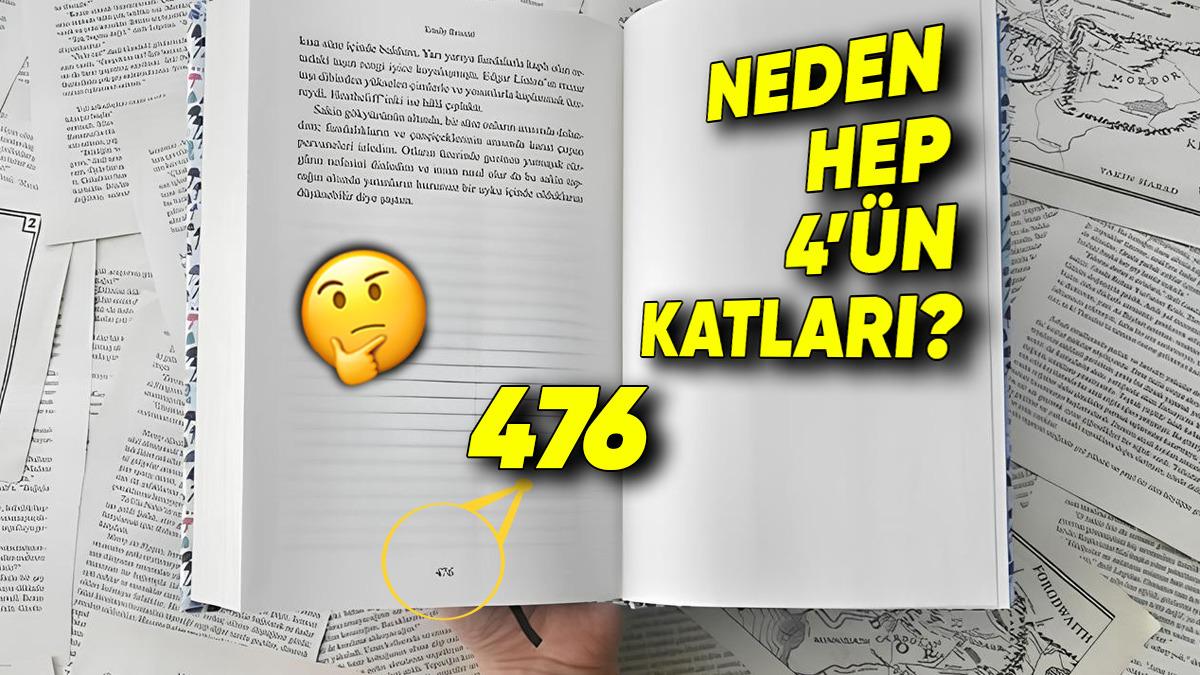 Okuduğumuz Tüm Kitapların Sayfa Sayısı 4’ün Katlarıyla Bitiyor: Peki Ama Neden Böyle Bir Kural Var?