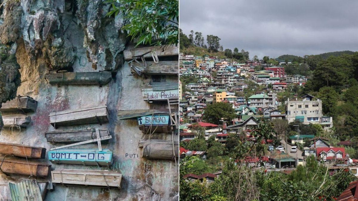 Filipinler’in Sagada Köyü’nde Tabutlar Neden Yerde Değilde Uçuruma Asılı Bir Şekilde Duruyor?