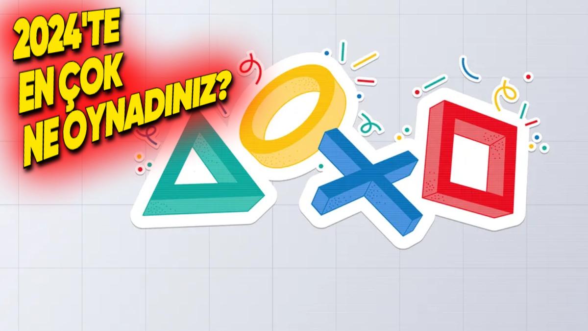 PlayStation, Bu Yıl En Çok Oynadığınız Oyunları Gösteren Yıllık Özet "2024 Wrap-Up"ı Yayımladı
