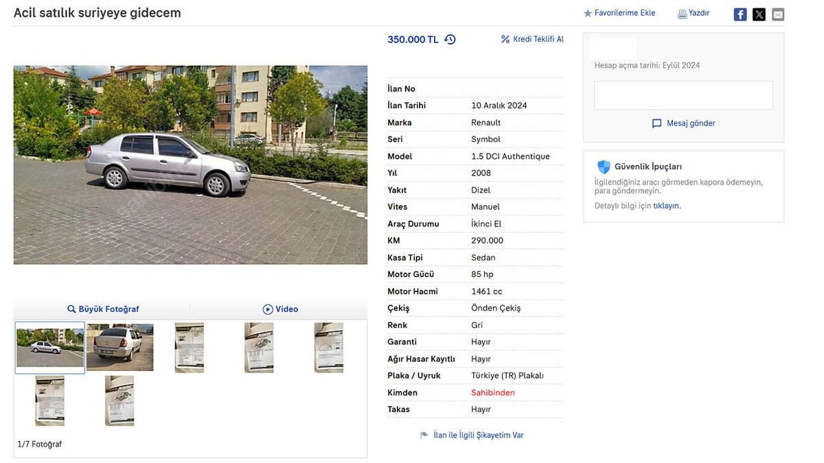 İlan Siteleri, Suriyeli Mültecilerin İlanlarıyla Dolup Taştı: Araba, İş Yeri, Telefon ve Dahası!