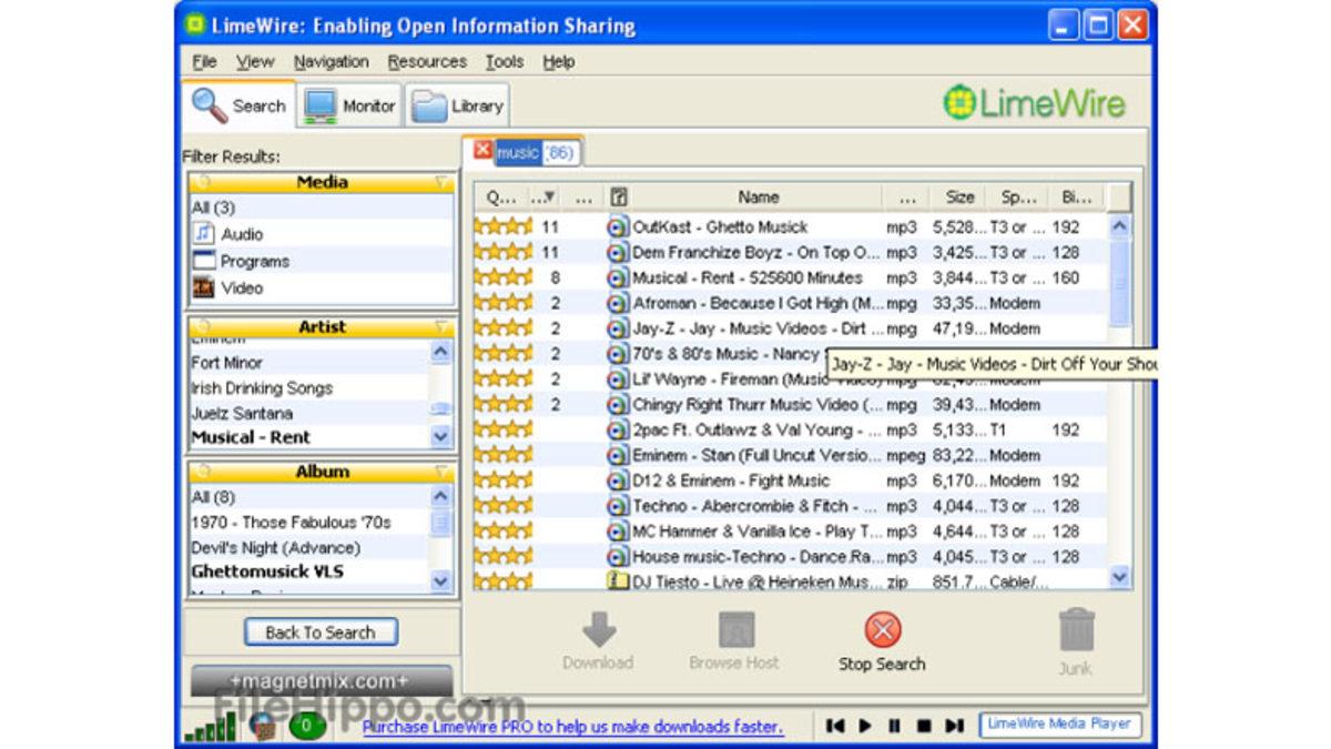 Bir Dönemin Efsanesi, Müzikten Filme Her Türlü Dosyayı İndirme Programı LimeWire’a Ne Oldu da Hayatımızdan Çıktı?