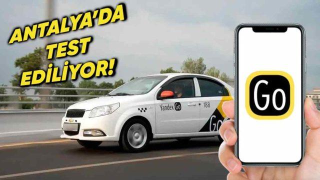 Yandex Türkiye, Araç Çağırma Uygulaması Yandex Go’yu Antalya’da Test Etmeye Başladı!