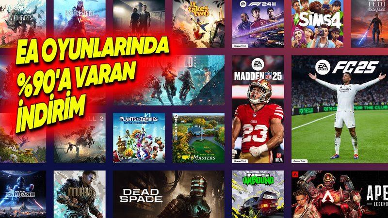 Electronic Arts Oyunları Steam’de %90’a Varan İndirime Girdi: İşte Fiyatı Sağlam Düşenler!