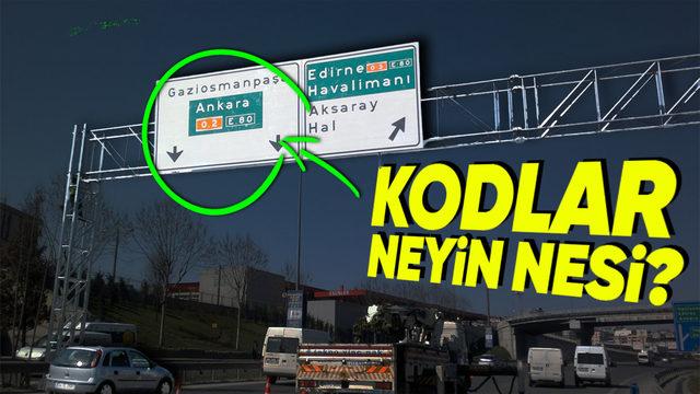 Yol Tabelalarının Renkleri Neden Farklı ve Her Bir Tabelanın Altında Yazan Kodlar Neyi Temsil Ediyor?