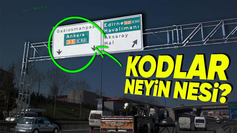 Yol Tabelalarının Renkleri Neden Farklı ve Her Bir Tabelanın Altında Yazan Kodlar Neyi Temsil Ediyor?