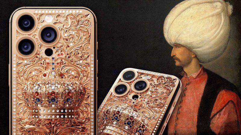 10,5 Milyon TL’lik, Kanûnî Sultan Süleyman’dan İzler Taşıyan Altın Kaplama iPhone 16 Pro Max Satışa Sunuldu