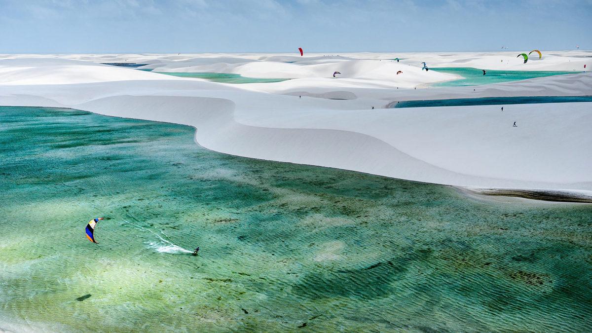 Brezilya’nın Bin Göl Çölü’nde Doğa, Tüm Bildiklerinizi Altüst Ediyor. Peki, Çölün Ortasında Göl Nasıl Oluyor?