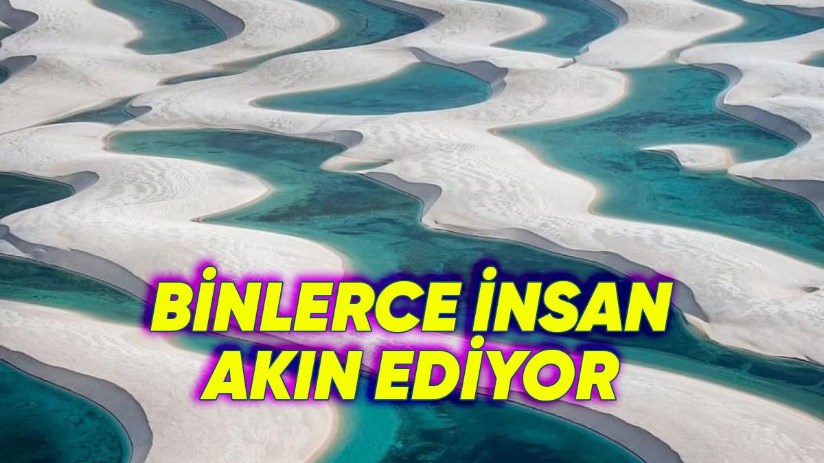 Brezilya’nın Bin Göl Çölü’nde Doğa, Tüm Bildiklerinizi Altüst Ediyor. Peki, Çölün Ortasında Göl Nasıl Oluyor?
