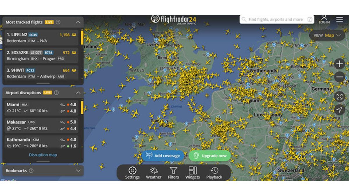 Uçuş Takip Etme Uygulamaları Binlerce Uçağın Eşzamanlı Olarak Nerede Olduğunu Nasıl Bilebiliyor?