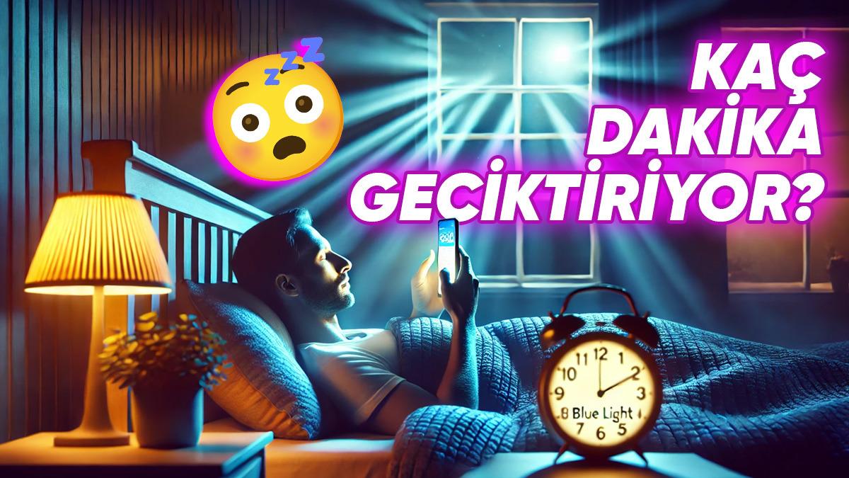 Telefonunuzun Mavi Işığı Uykunuzu Ne Kadar Geciktiriyor? Rahatlayın, Uykunuzu Kaçıran Tek Suçlu Mavi Işık Değil!