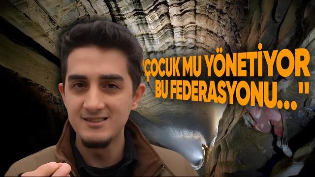 Ruhi Çenet ile Türkiye Mağaracılık Federasyonu Birbirine Girdi: "Çocuk mu Yönetiyor Bu Federasyonu..."