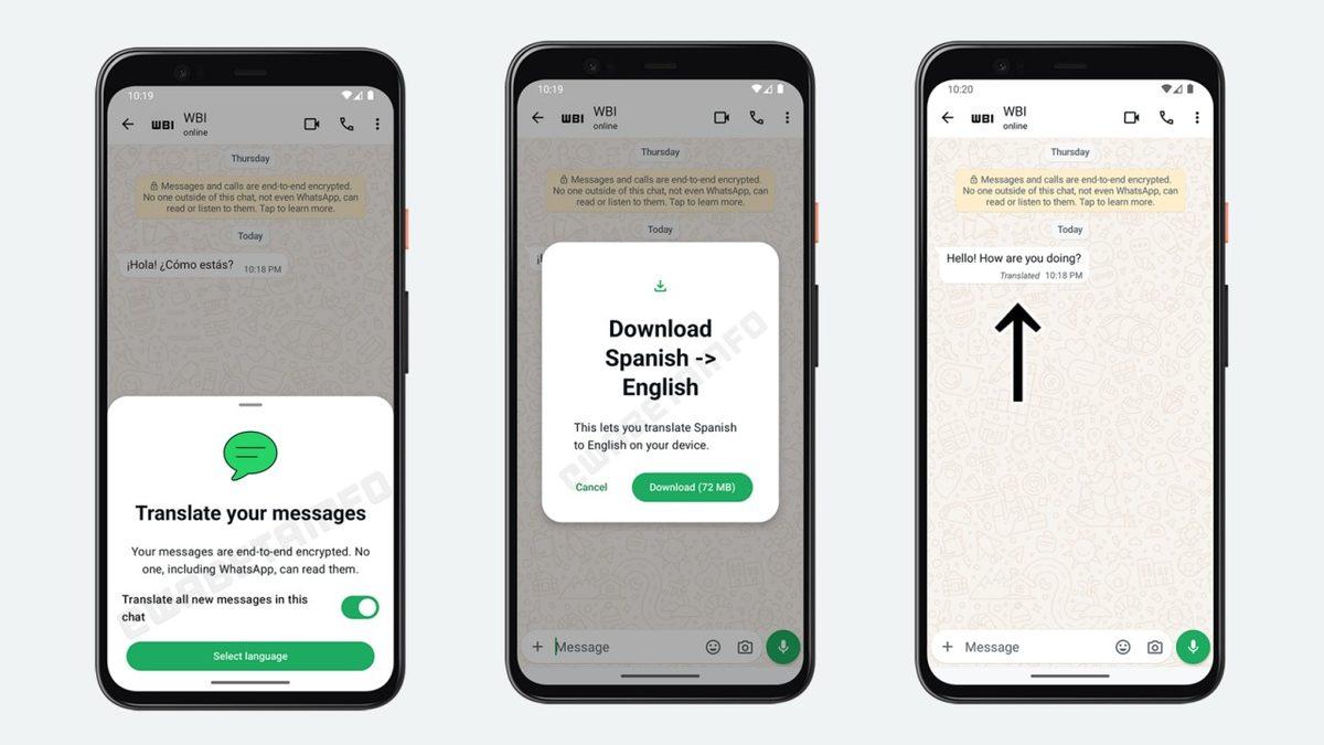 WhatsApp, Yabancı Dildeki Mesajları Türkçeye Çevirecek