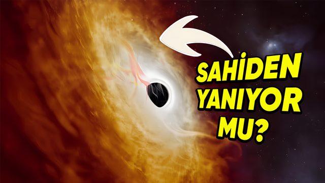 Kara Delikler Neden Sanki Alev Alev Yanıyormuş Gibi Görünür? Aksine Karanlık Olmaları Gerekmiyor Mu?