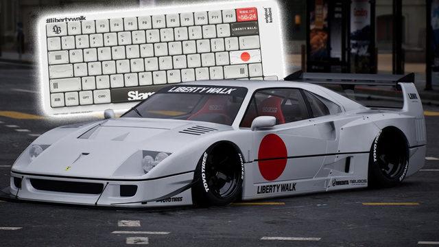 Ferrari F40’tan İlham Alan Mekanik Klavye ile Tanışın: Sınırlı Sayıda Üretilecek