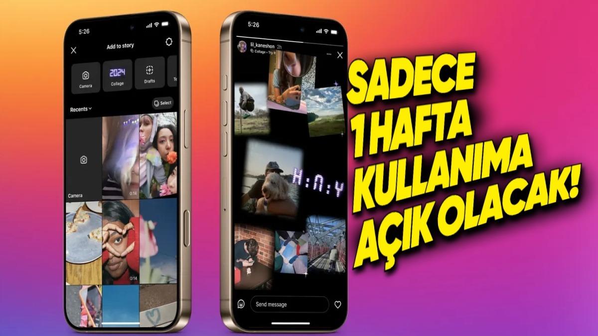 Instagram’dan Yeni Yıla Özel Çok Seveceğiniz Özellik: Hikâyenizde Bu Yılki Anılarınızı Kolaj Olarak Paylaşabileceksiniz!