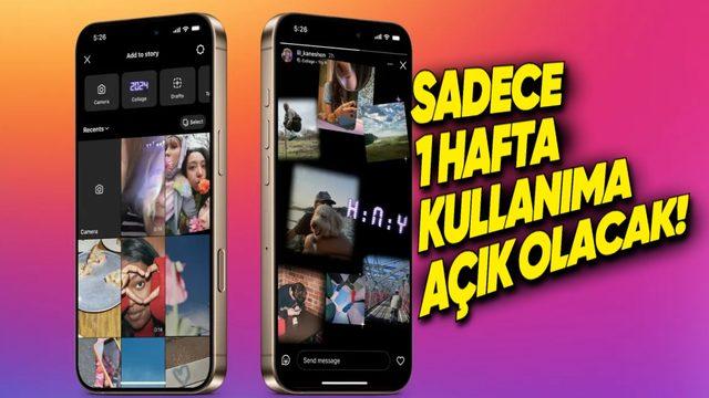 Instagram’dan Yeni Yıla Özel Çok Seveceğiniz Özellik: Hikâyenizde Bu Yılki Anılarınızı Kolaj Olarak Paylaşabileceksiniz!