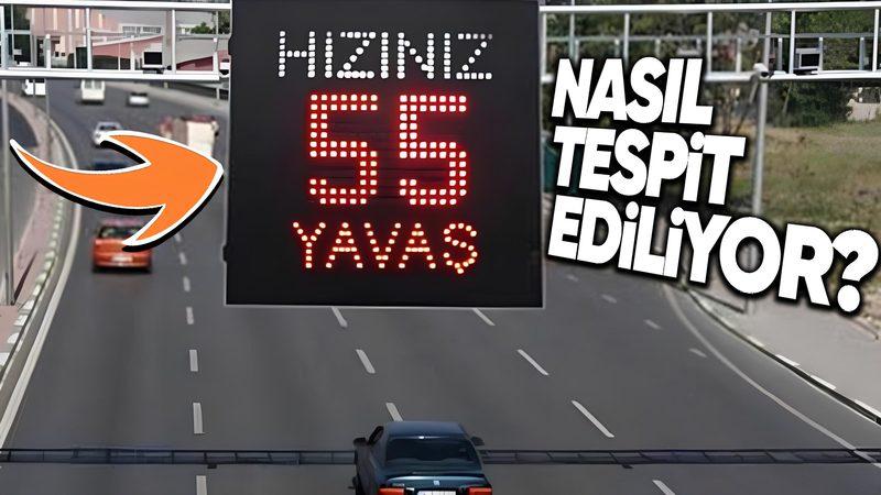 Otoyolda Hareket Hâlindeki Bir Aracın Hızı Nasıl Oluyor da Hemen Tespit Edilebiliyor?