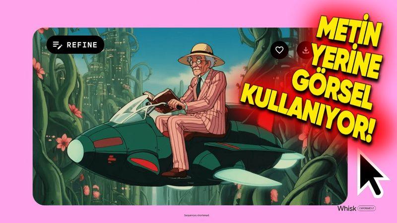Google, Görsel Kullanarak Görsel Oluşturan Yapay Zekâ Aracı "Whisk"i Tanıttı!