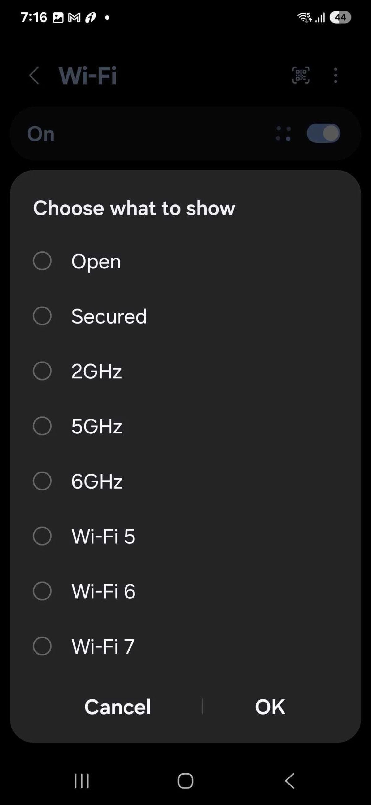 One UI 7, Samsung Telefonlara Wi-Fi Ağlarını Filtreleme Özelliği Getirecek