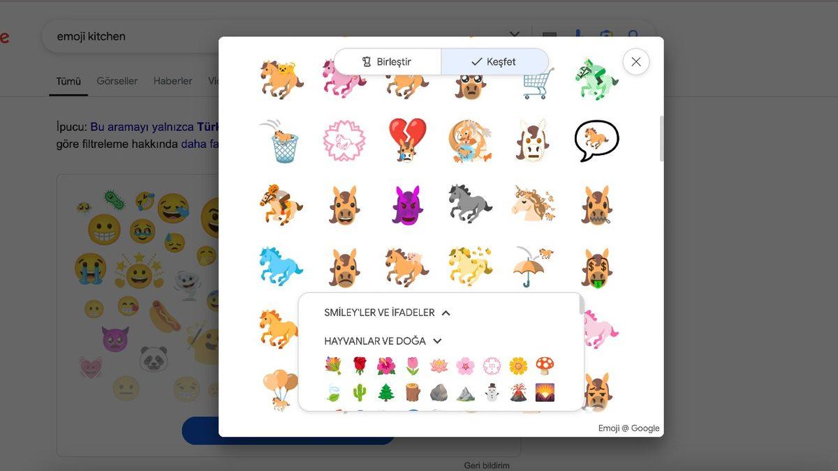 Emojileri Birleştirerek Kendi Emojilerinizi Birkaç Saniyede Oluşturabileceğiniz Site